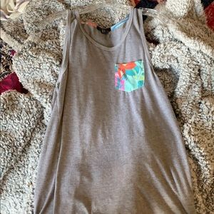 Used tropical tank top